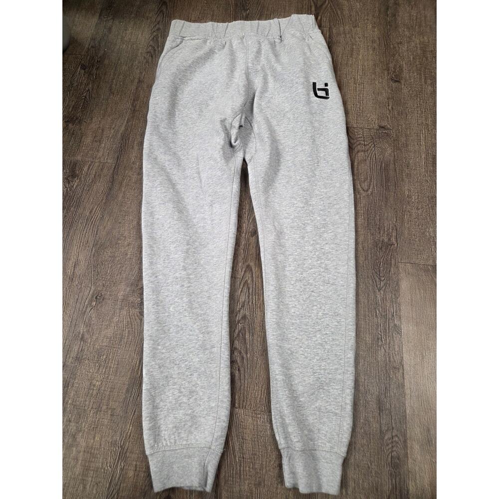 Ballislife Ball Is Life Logo Joggers in Grey Sweatpants Men's Adult Small